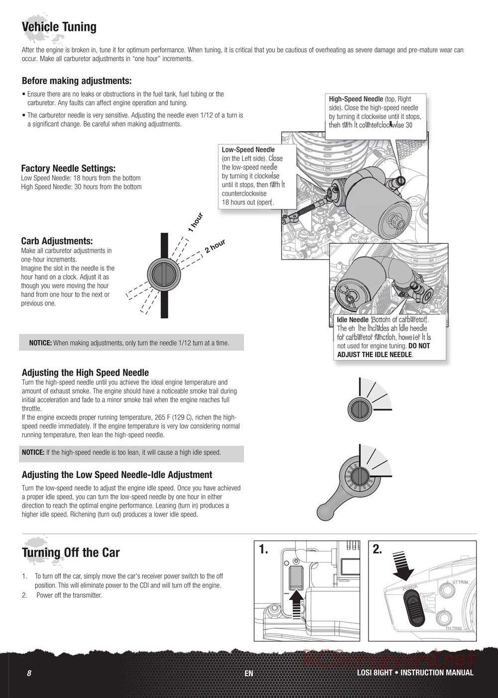 Team Losi - 8ight - Manual - Page 8