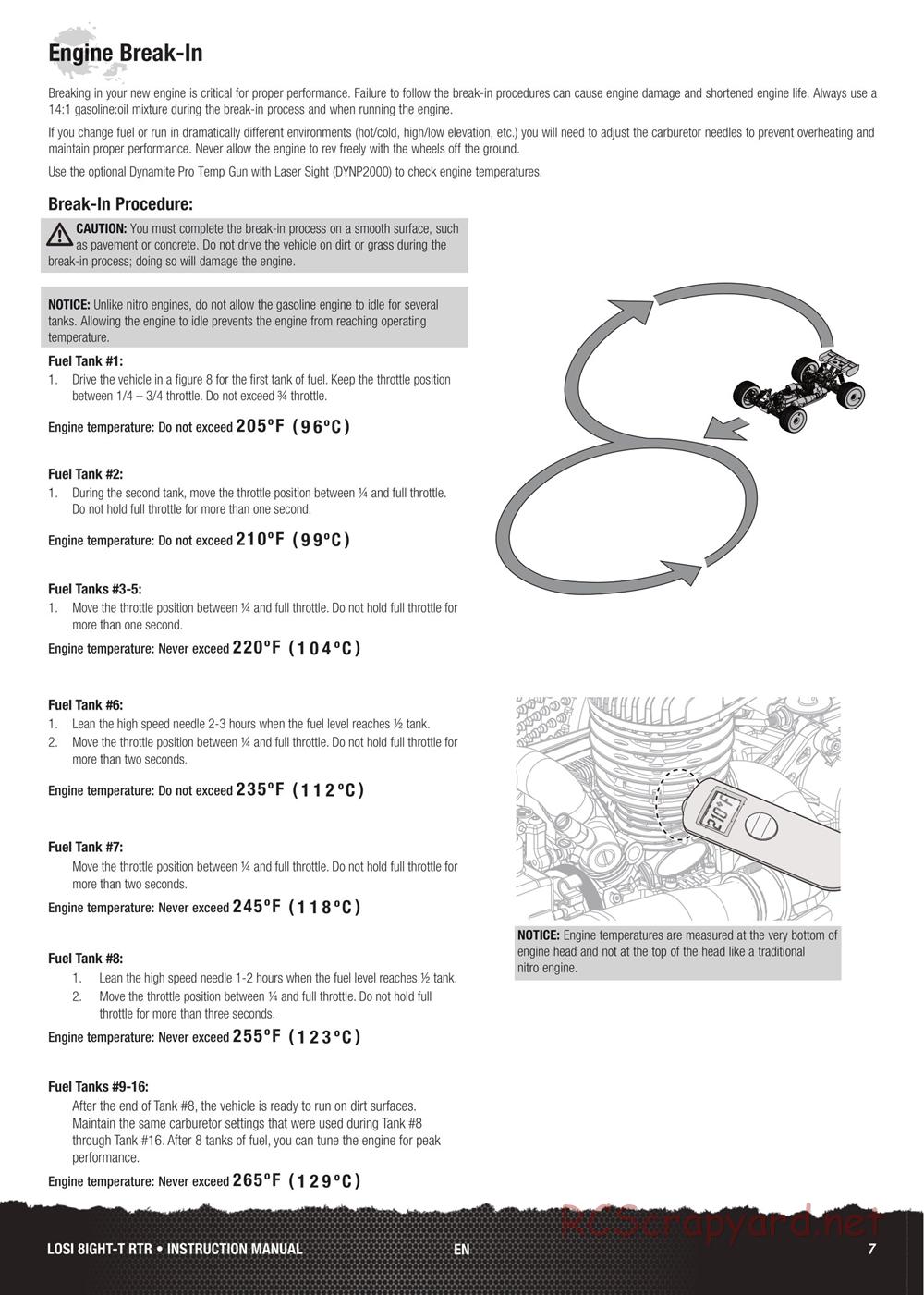 Team Losi - 8ight-T 3.0 Race - Manual - Page 7