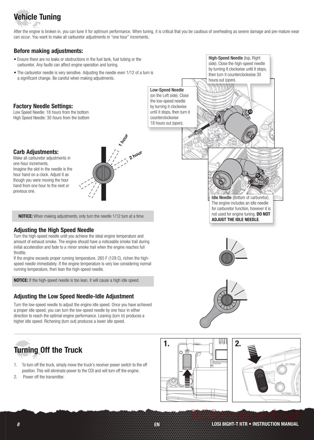 Team Losi - 8ight-T 3.0 Race - Manual - Page 8