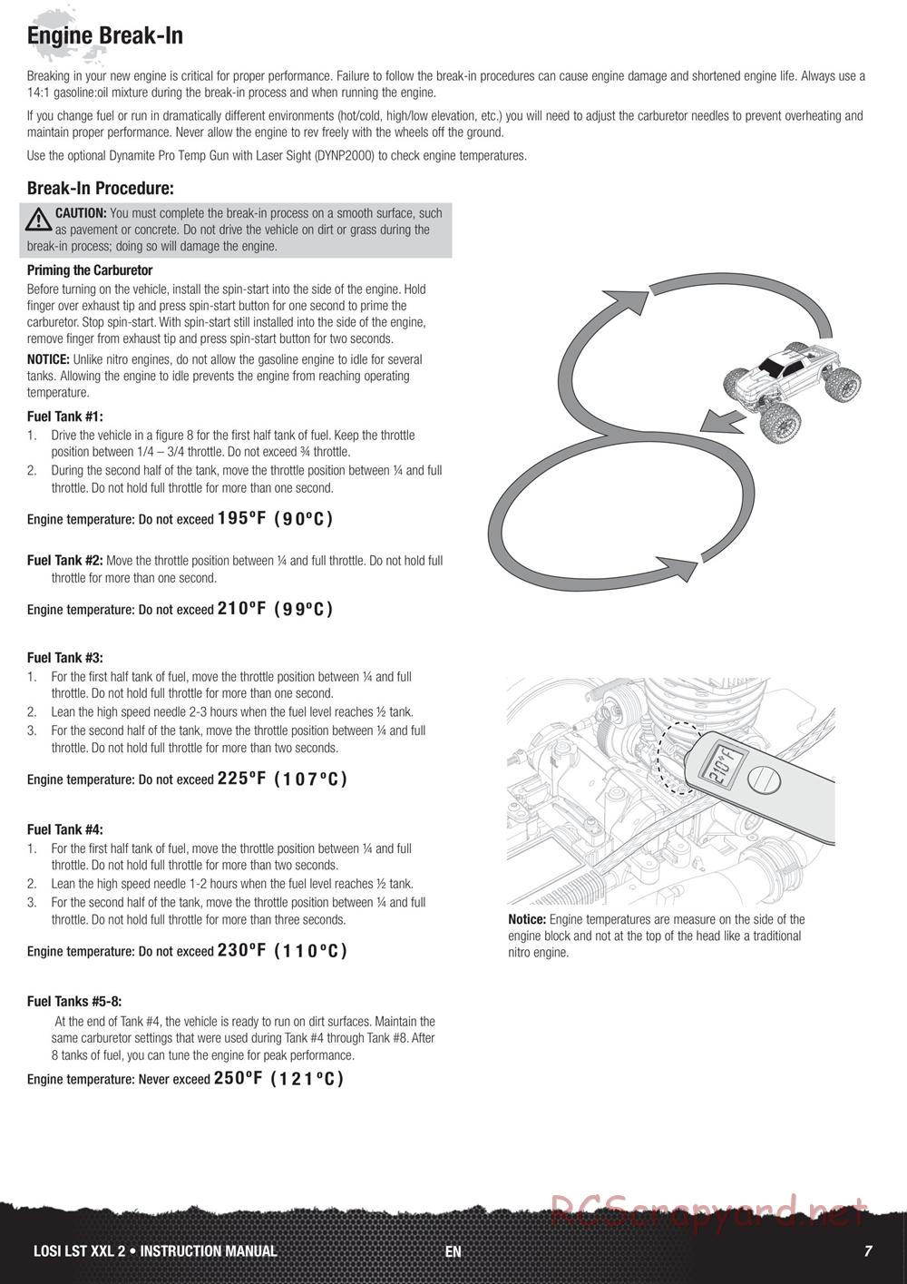 Team Losi - LST XXL-2 - Manual - Page 7