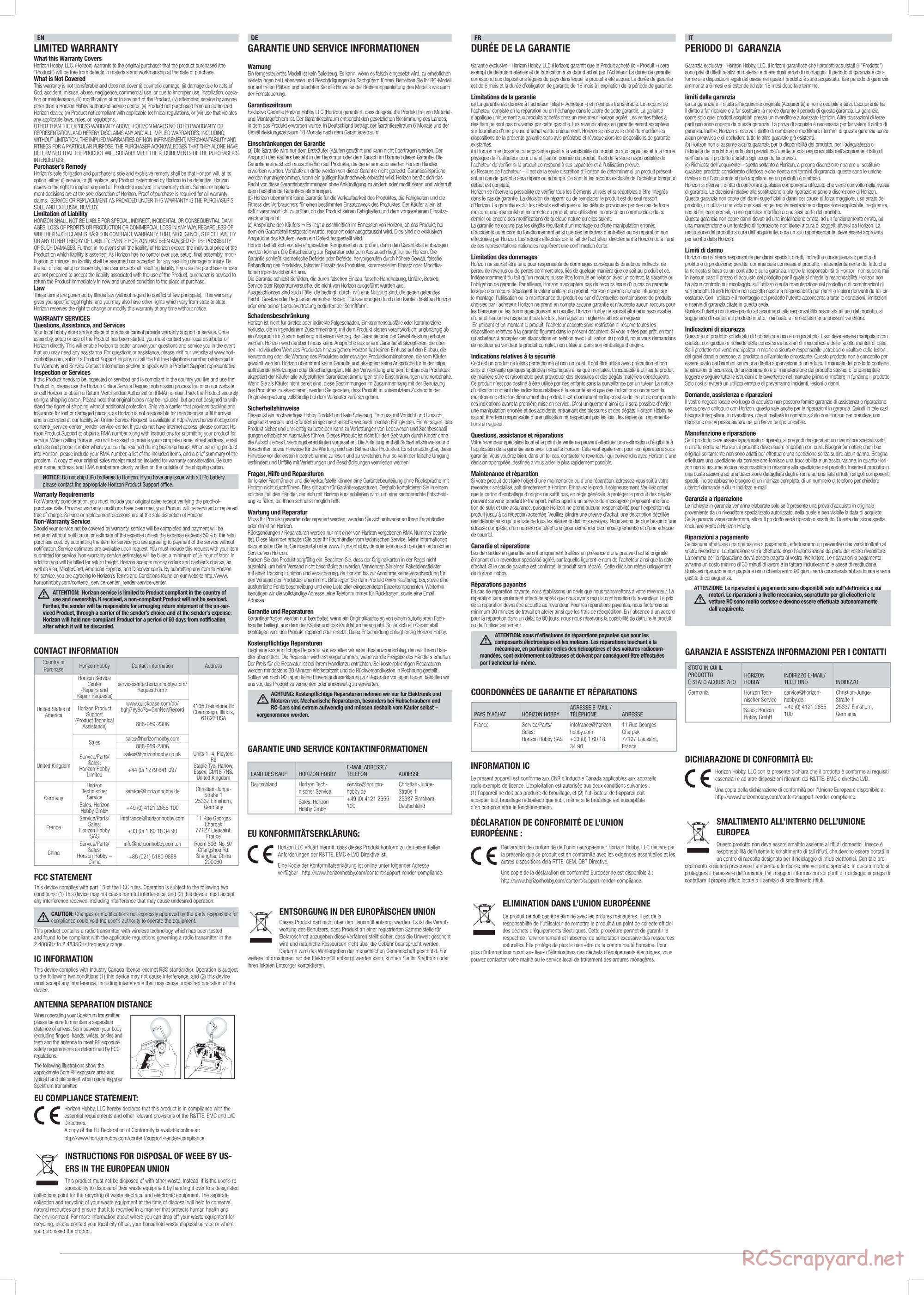 Team Losi - LST XXL2-E - Manual - Page 3