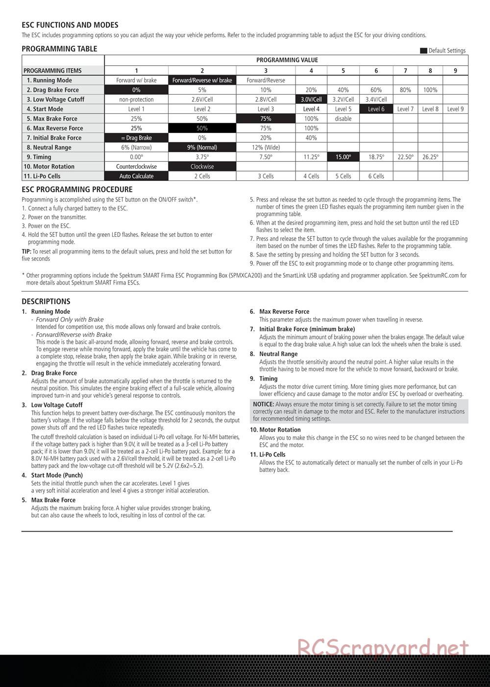 Team Losi - LMT Solid Axle Roller - Manual - Page 7