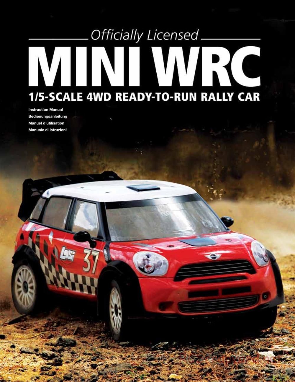 Team Losi - 5ive Mini WRC - Manual - Page 1
