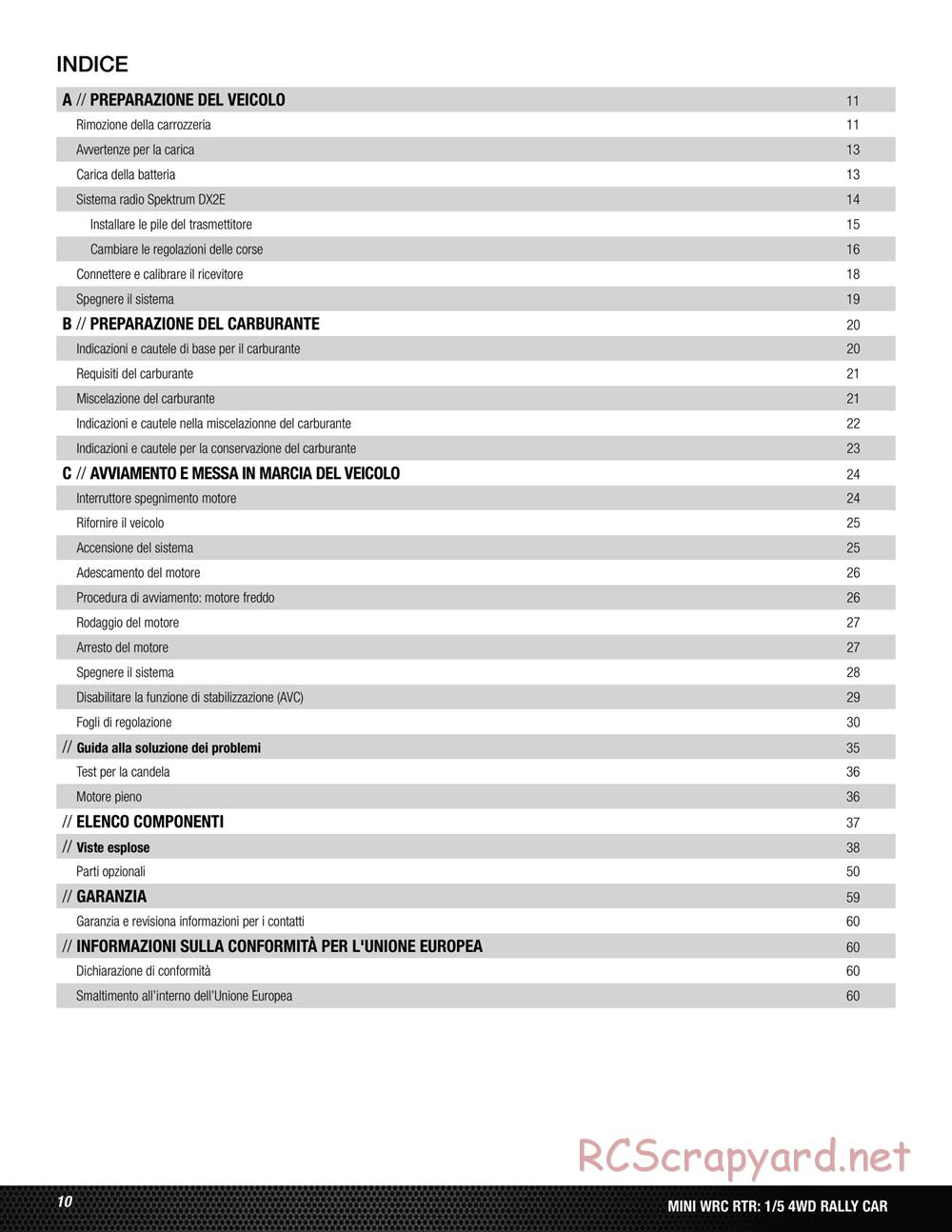 Team Losi - 5ive Mini WRC - Manual - Page 10