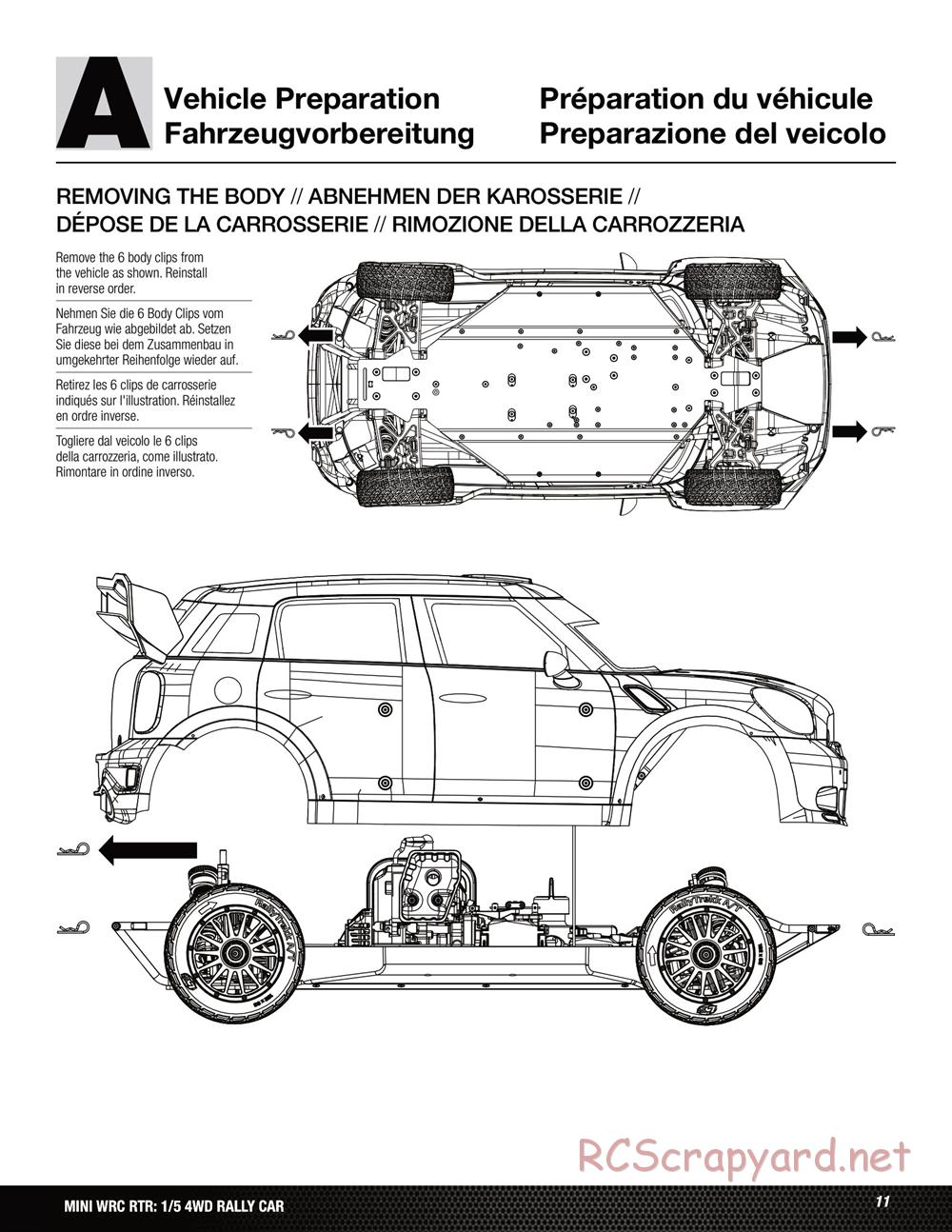Team Losi - 5ive Mini WRC - Manual - Page 11