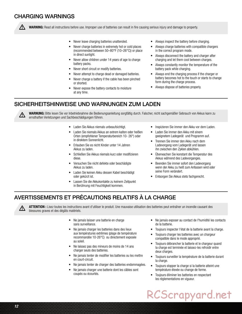 Team Losi - 5ive Mini WRC - Manual - Page 12