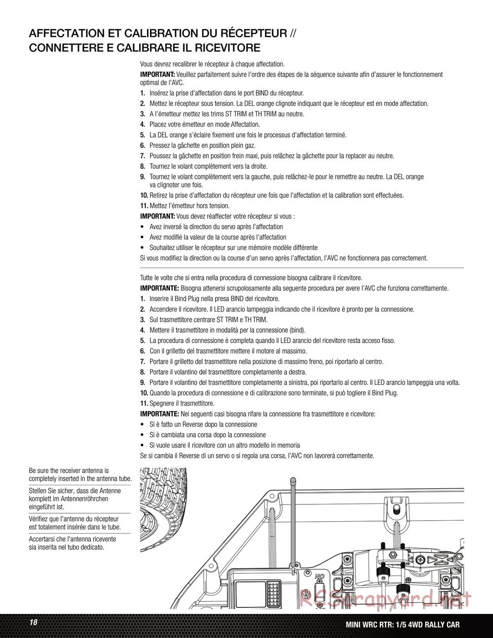 Team Losi - 5ive Mini WRC - Manual - Page 18