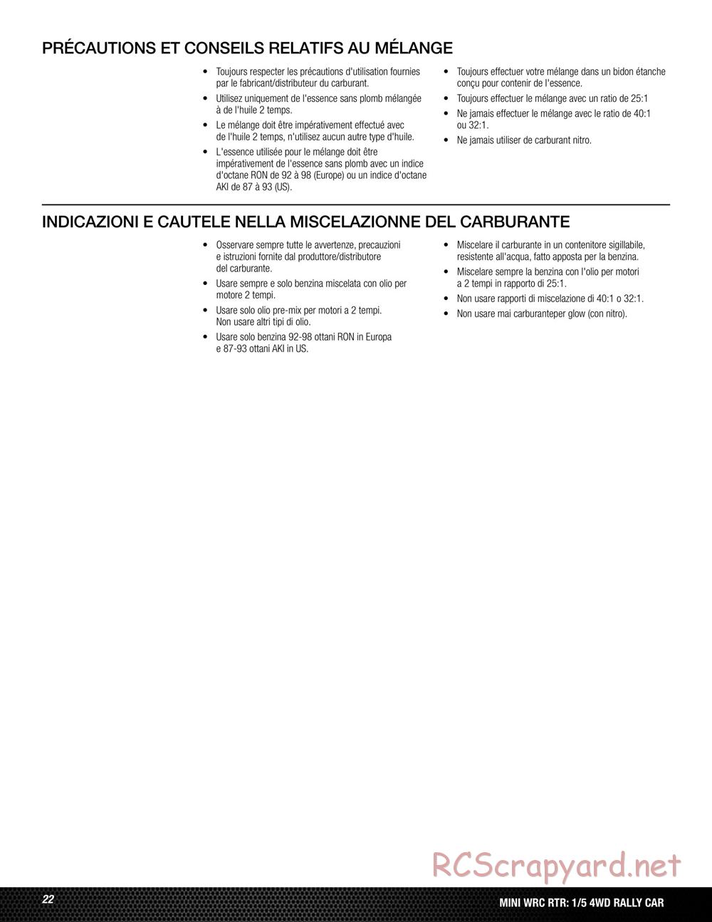 Team Losi - 5ive Mini WRC - Manual - Page 22