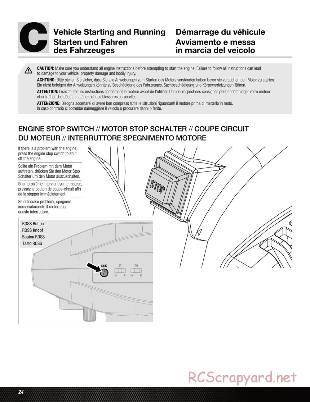 Team Losi - 5ive Mini WRC - Manual - Page 24