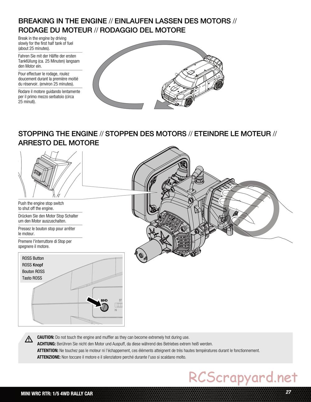 Team Losi - 5ive Mini WRC - Manual - Page 27