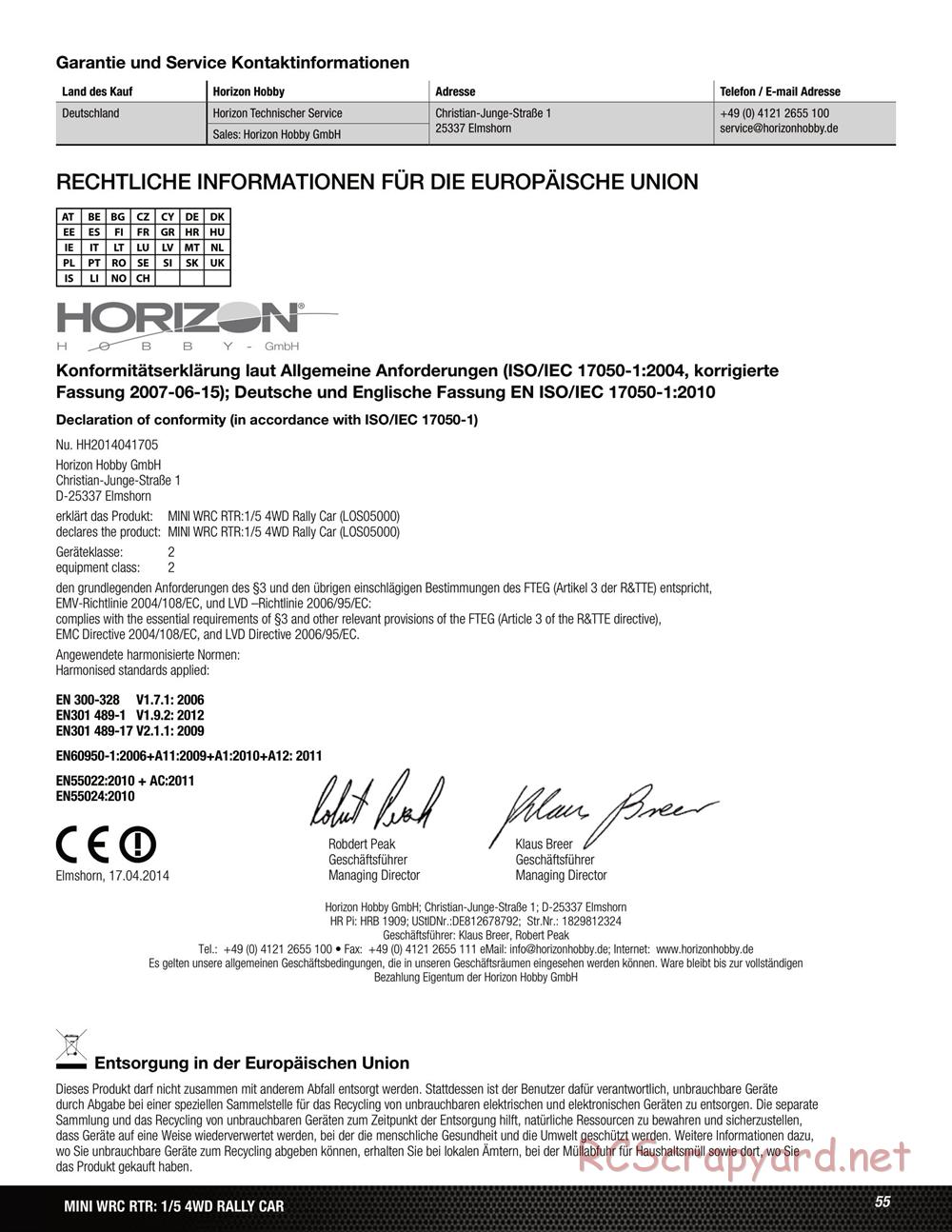 Team Losi - 5ive Mini WRC - Manual - Page 40