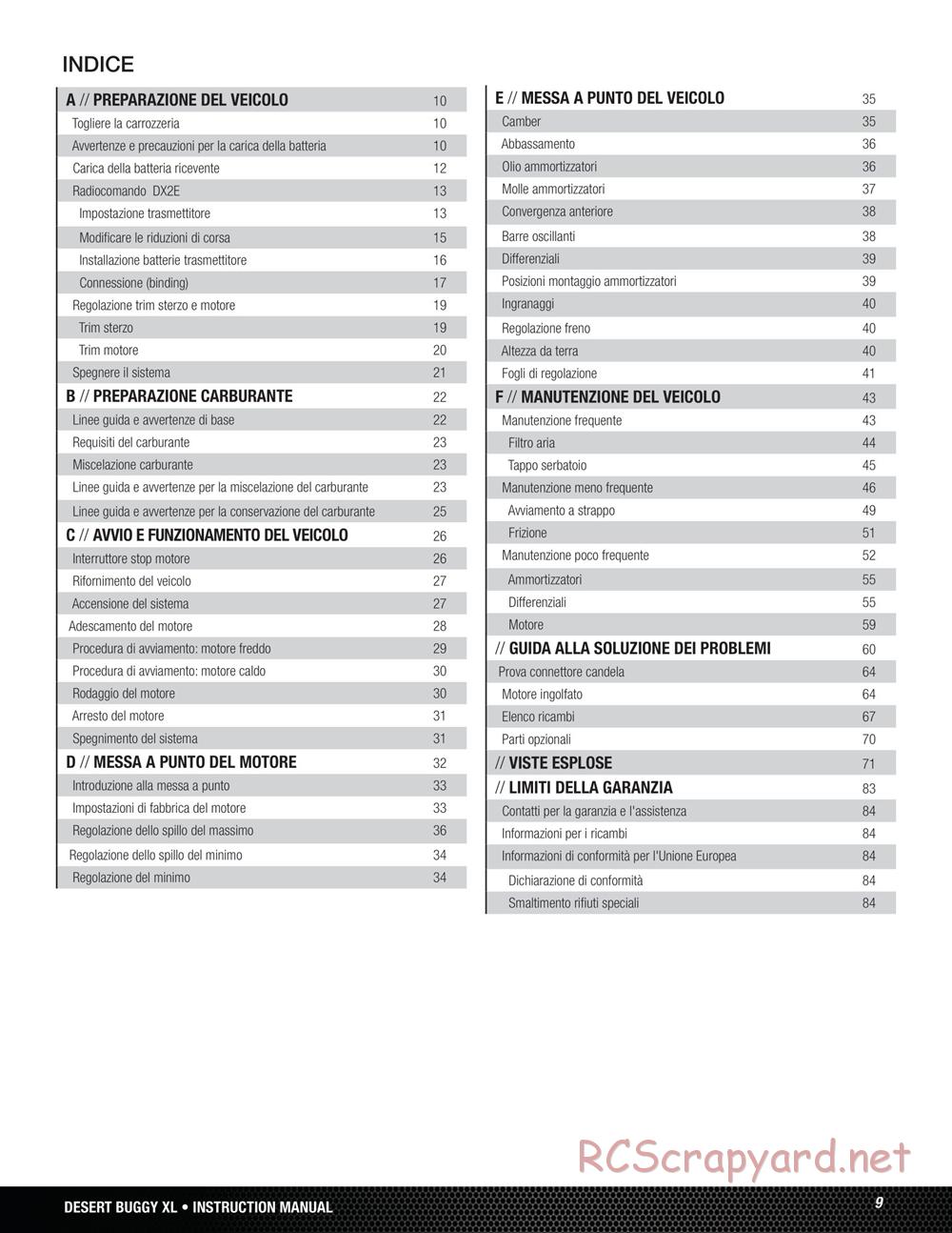 Team Losi - Desert Buggy XL - Manual - Page 9