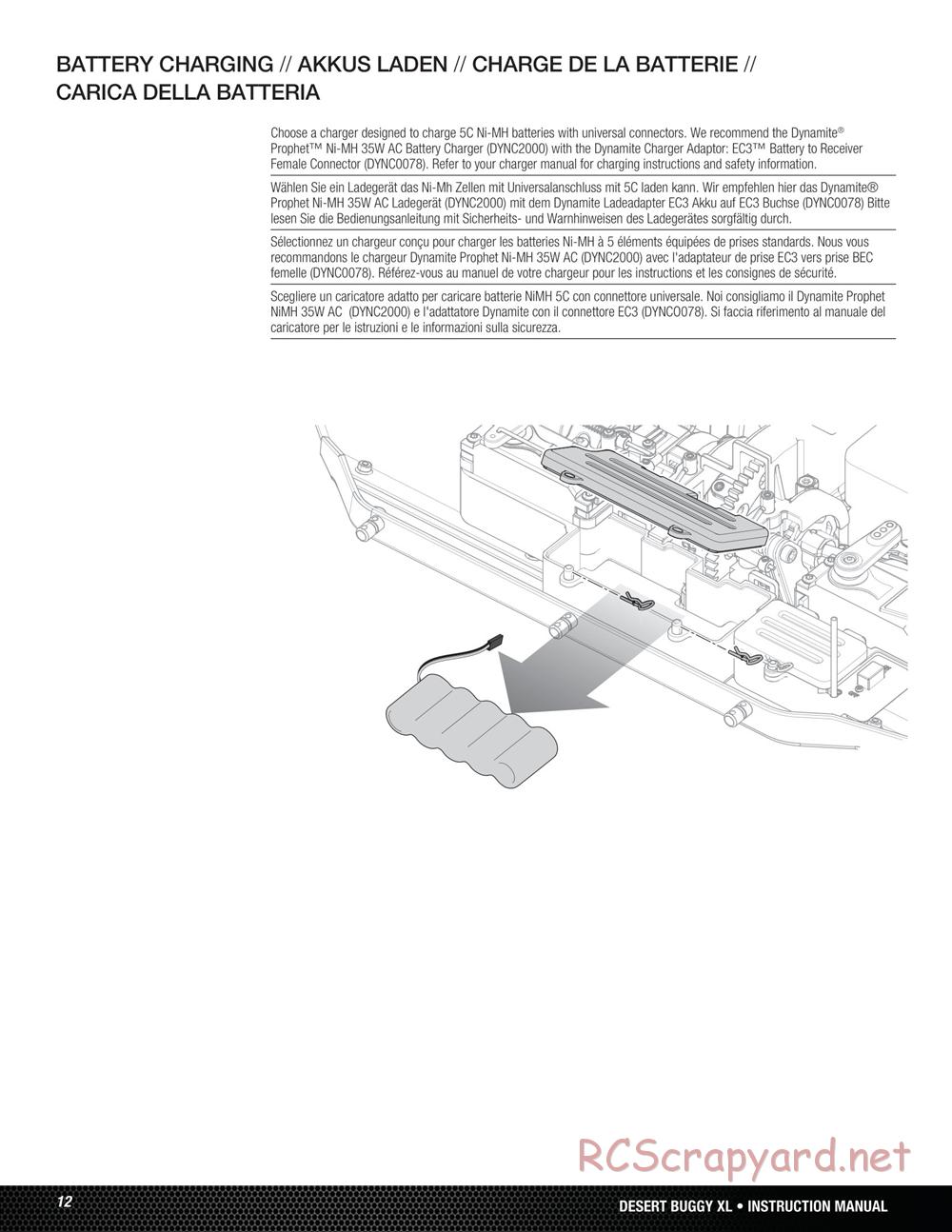 Team Losi - Desert Buggy XL - Manual - Page 12