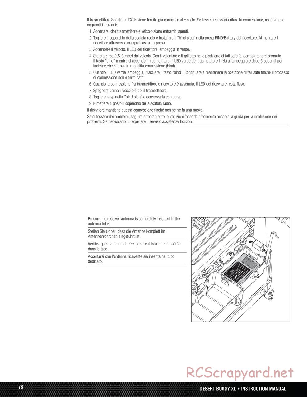 Team Losi - Desert Buggy XL - Manual - Page 18