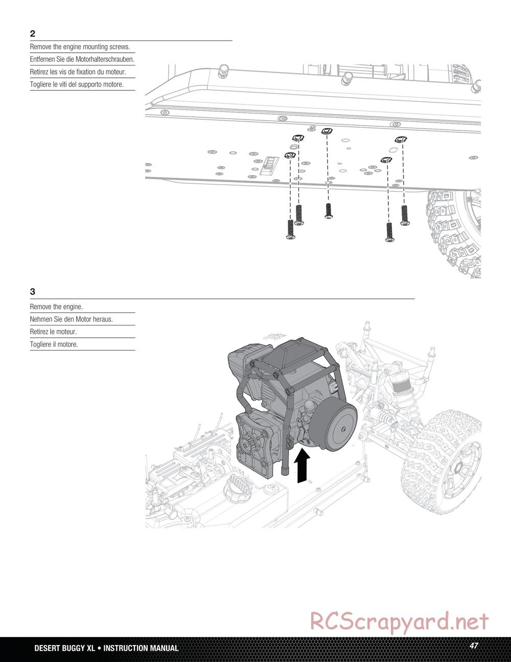 Team Losi - Desert Buggy XL - Manual - Page 47