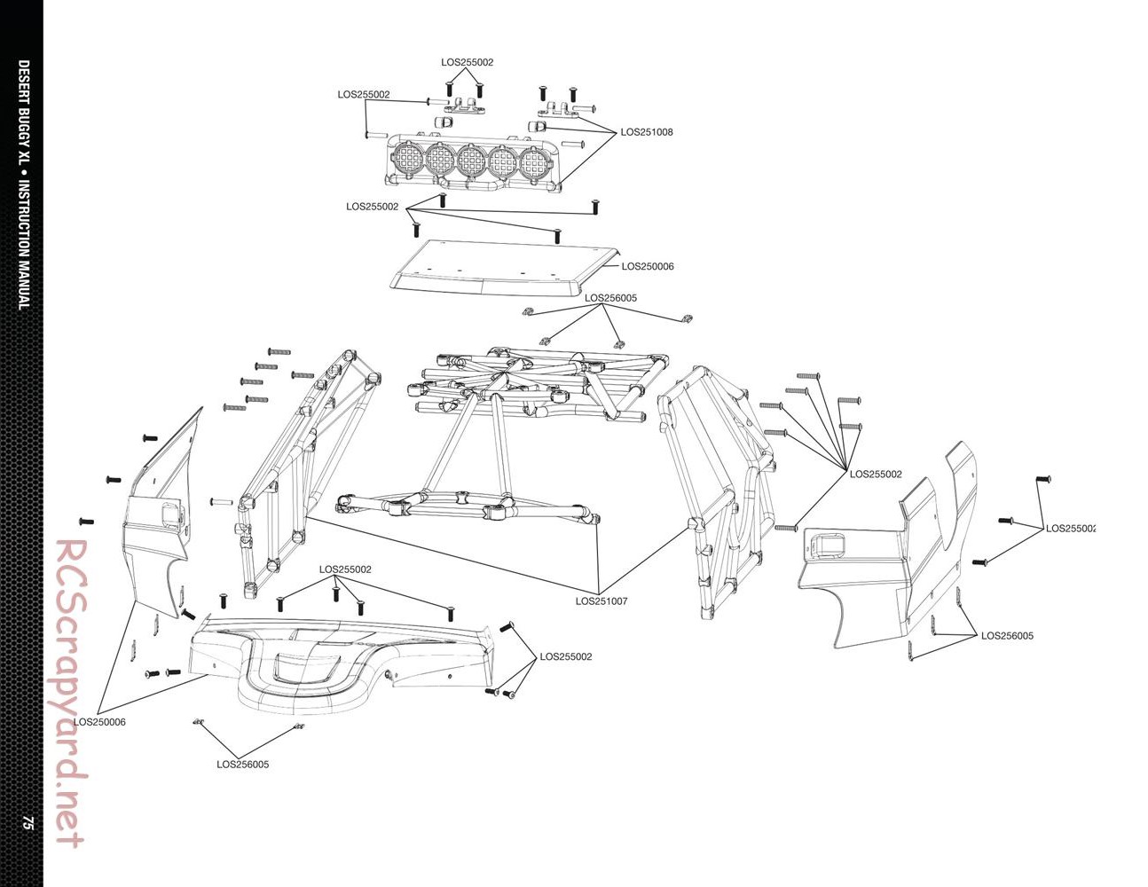 Team Losi - Desert Buggy XL - Manual - Page 75