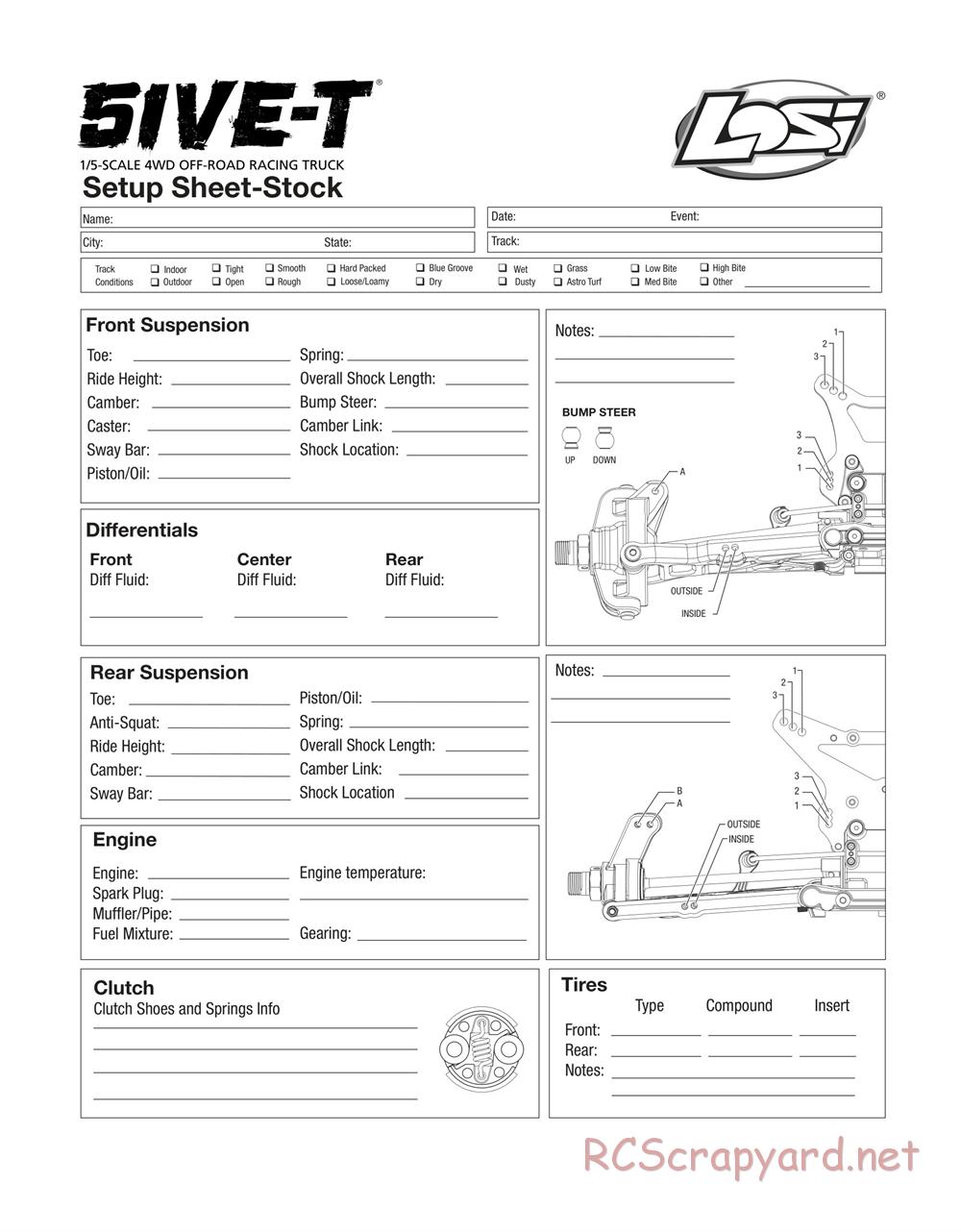 Team Losi - 5ive-T SCT - Manual - Page 27