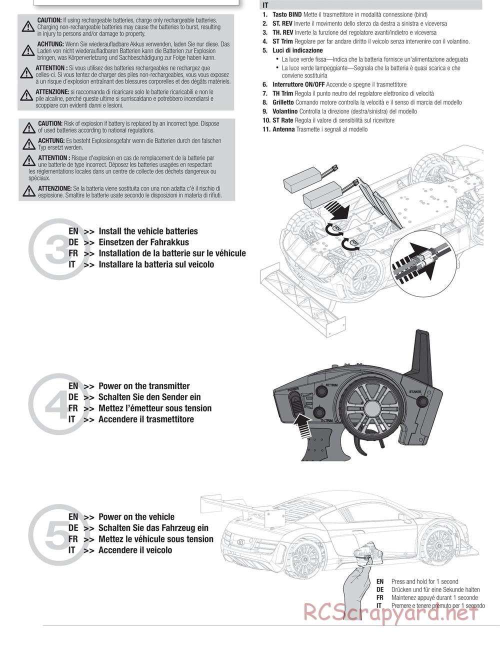 Team Losi - Audi R8 LMS Ultra FIA-GT3 - Manual - Page 6