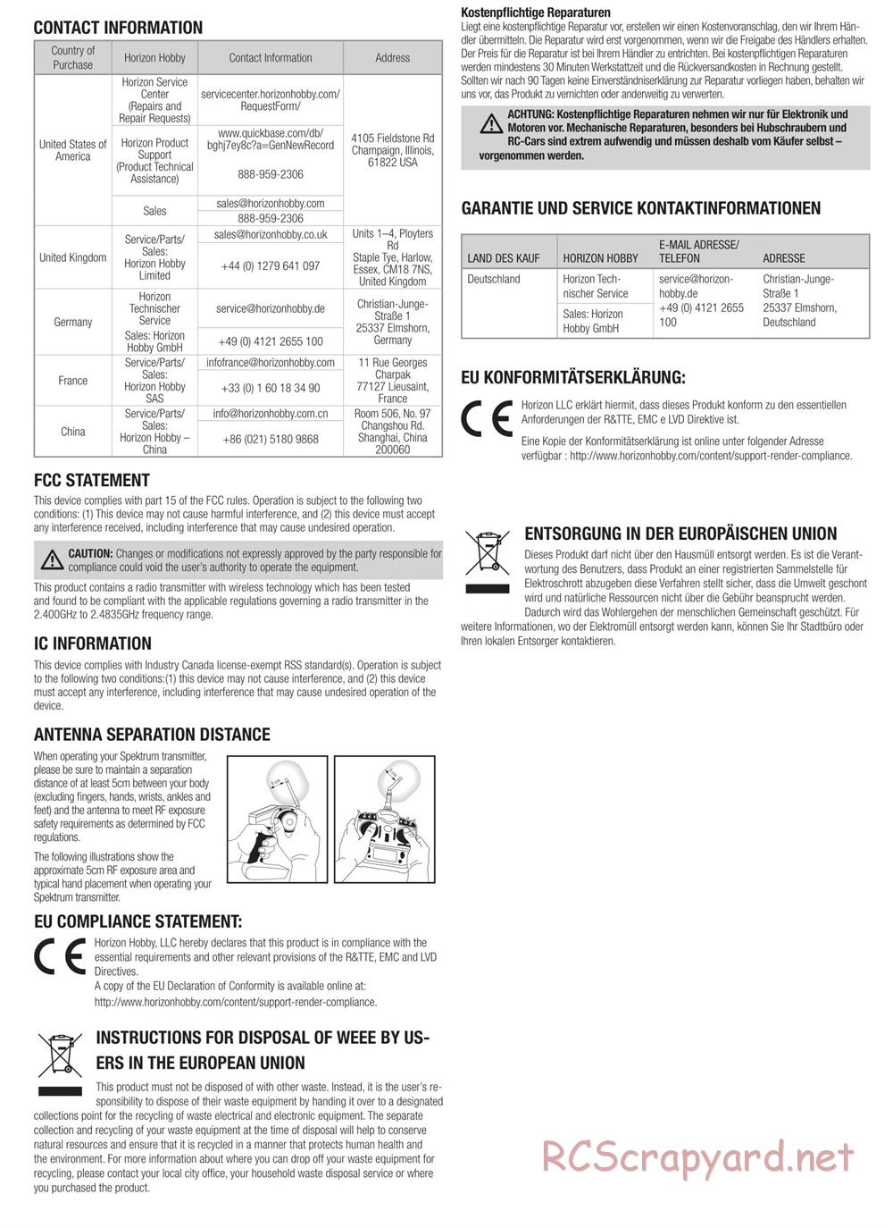 Team Losi - Audi R8 LMS Ultra FIA-GT3 - Manual - Page 10