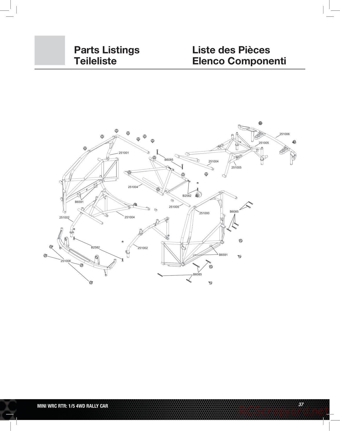 Team Losi - 5ive Mini WRC - Manual - Page 1