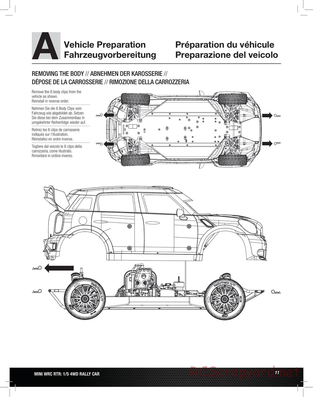 Team Losi - 5ive Mini WRC - Manual - Page 11