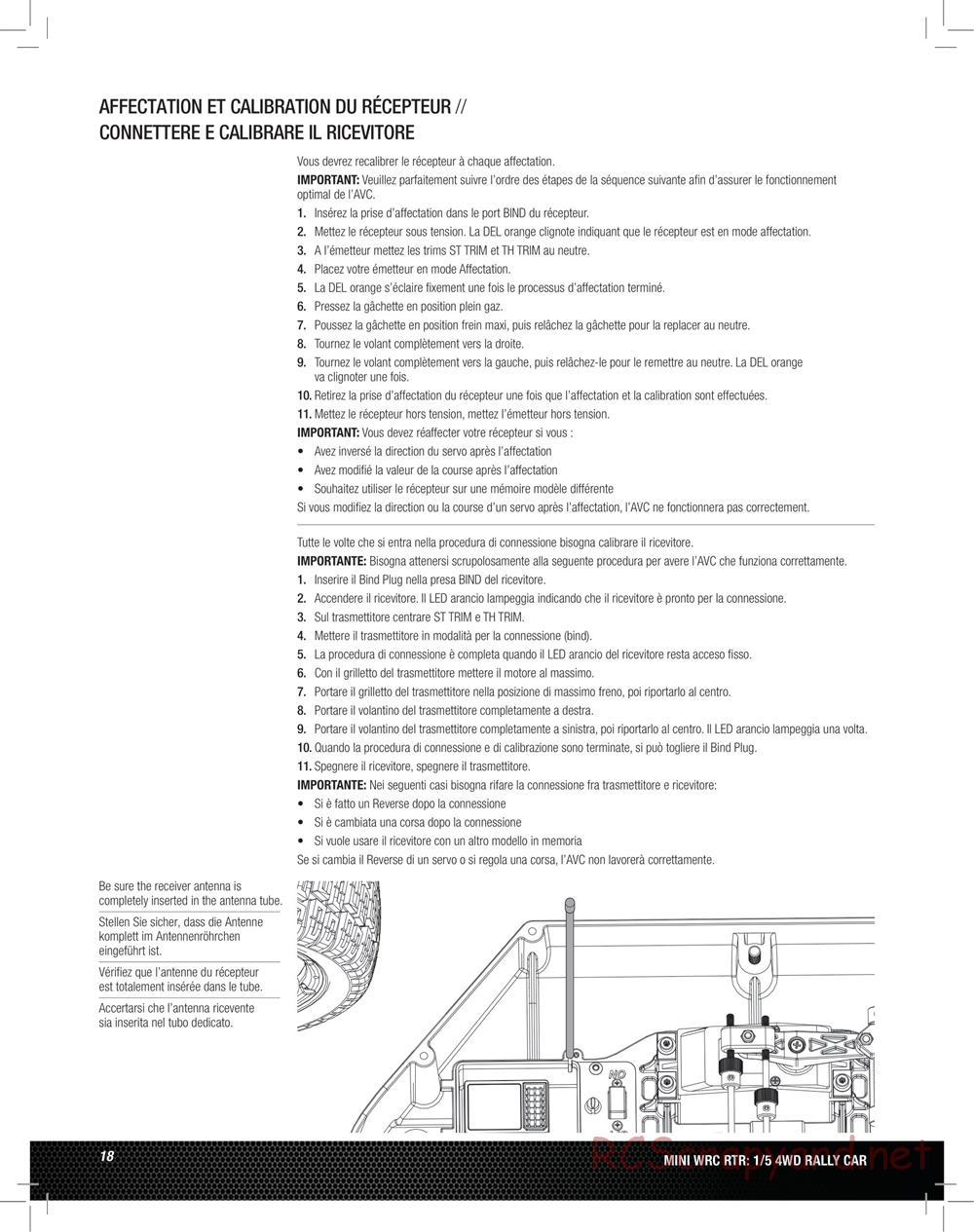 Team Losi - 5ive Mini WRC - Manual - Page 18