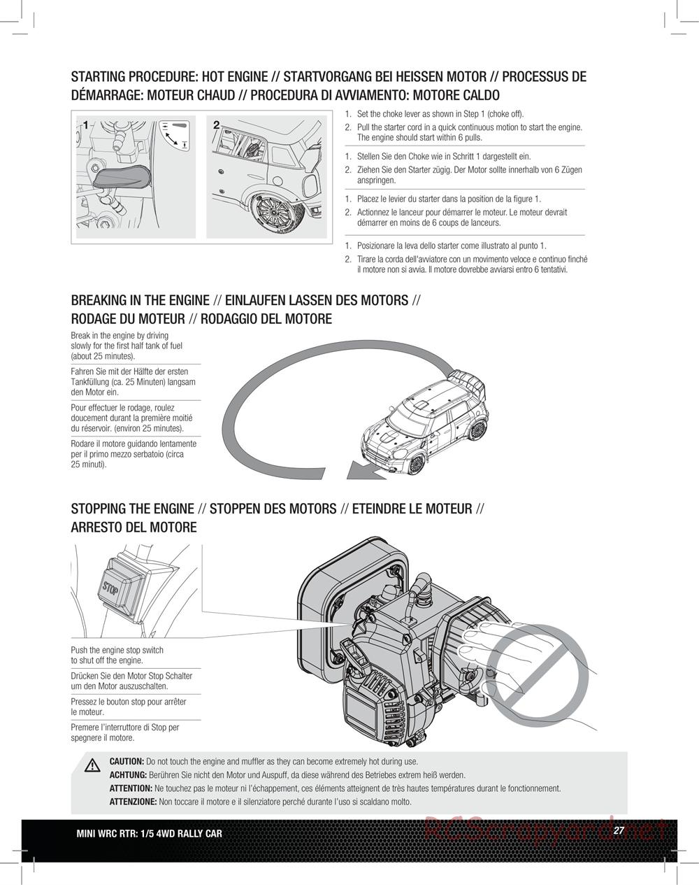 Team Losi - 5ive Mini WRC - Manual - Page 27