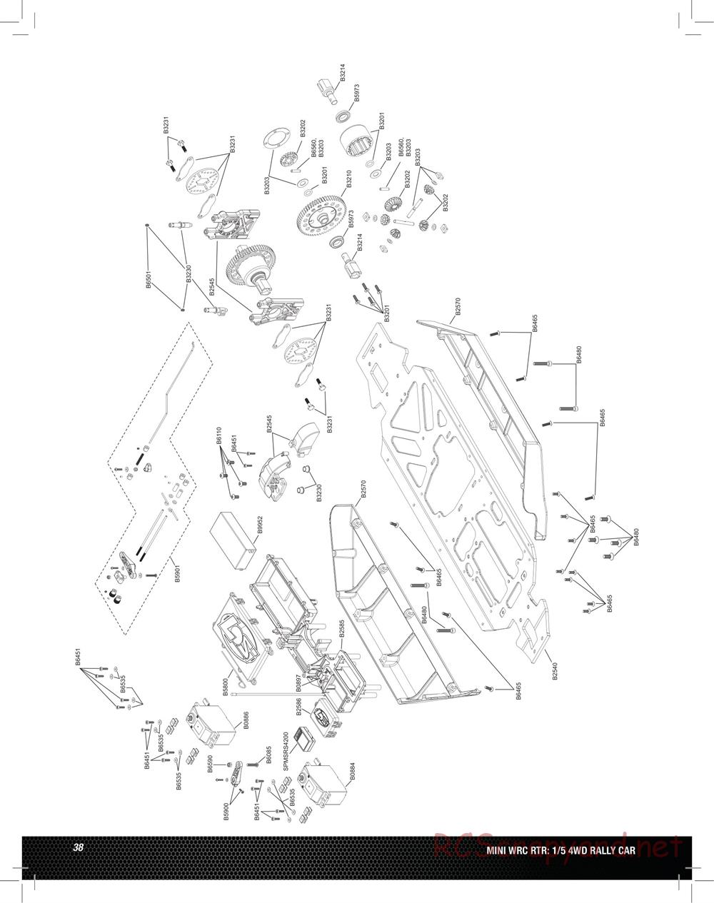 Team Losi - 5ive Mini WRC - Manual - Page 38