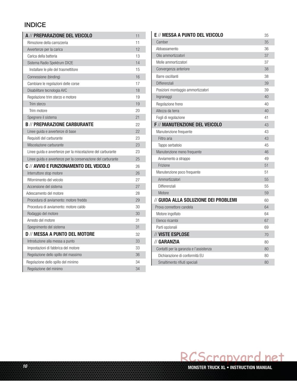 Team Losi - Monster Truck XL - Manual - Page 10