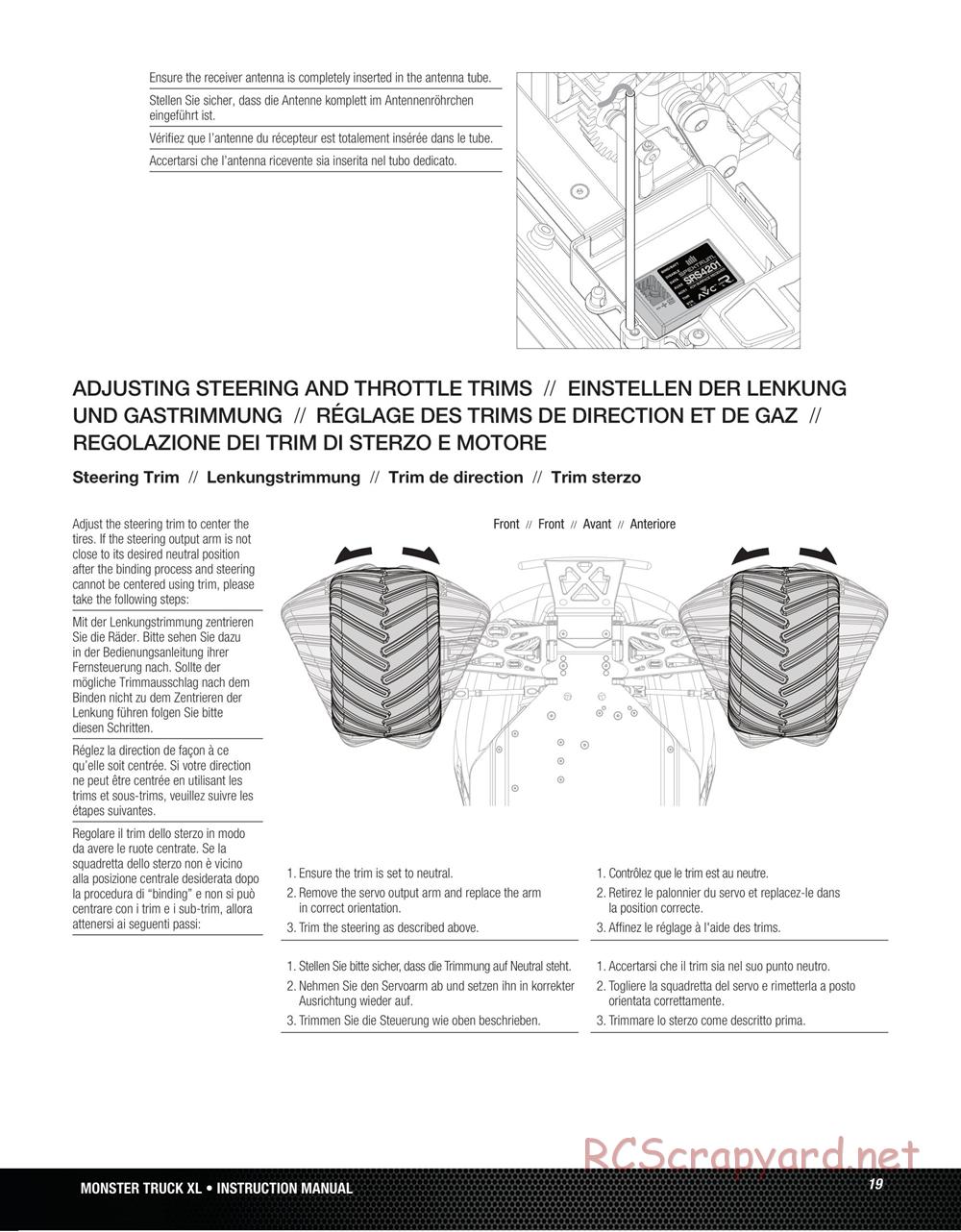 Team Losi - Monster Truck XL - Manual - Page 19