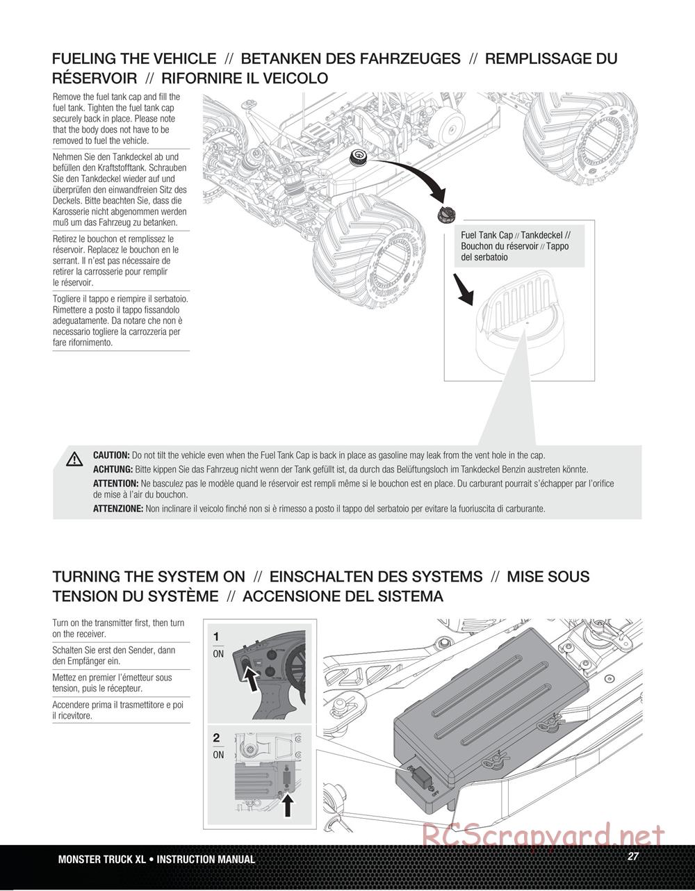 Team Losi - Monster Truck XL - Manual - Page 27