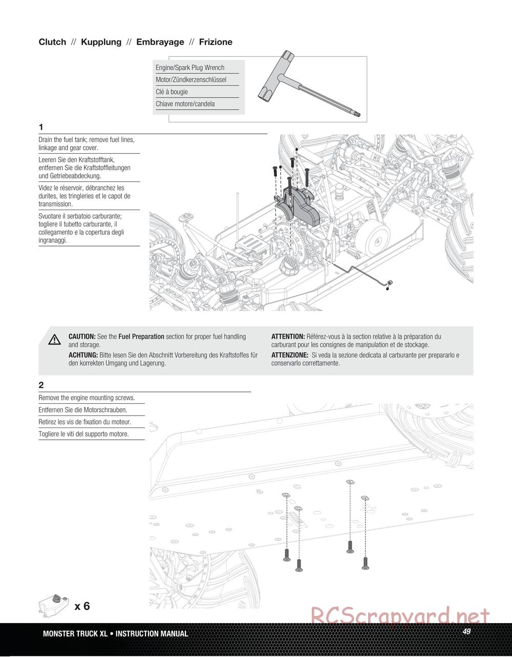 Team Losi - Monster Truck XL - Manual - Page 49
