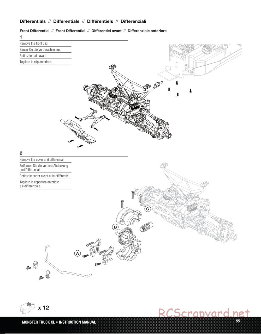 Team Losi - Monster Truck XL - Manual - Page 55
