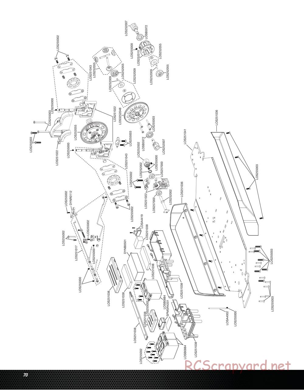 Team Losi - Monster Truck XL - Manual - Page 70