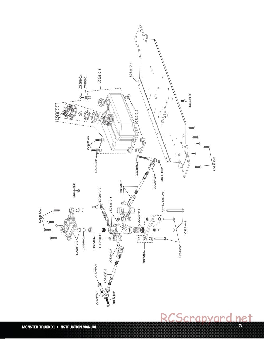 Team Losi - Monster Truck XL - Manual - Page 71