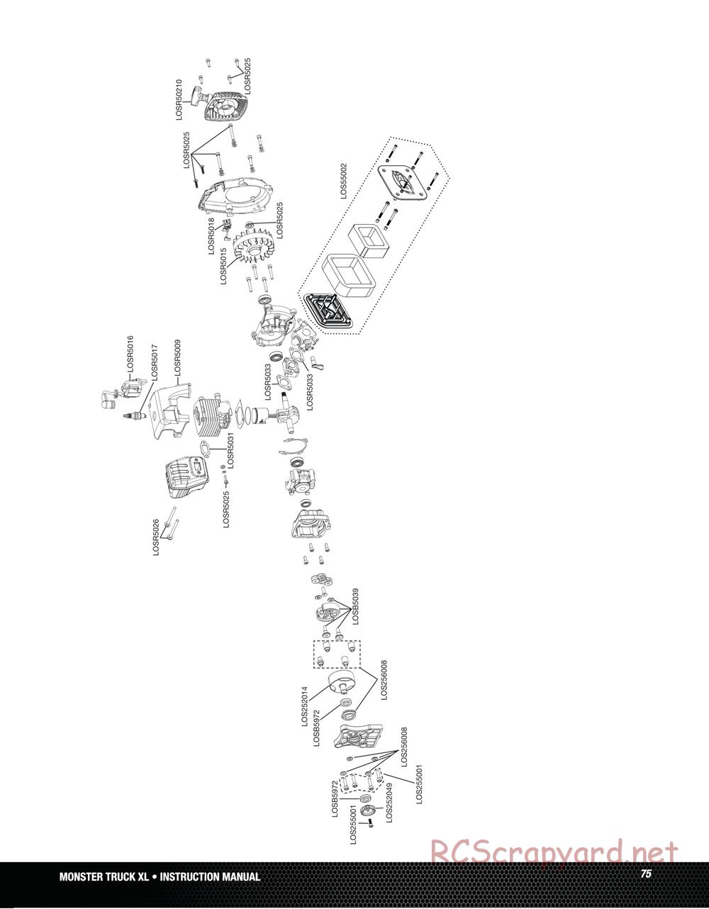 Team Losi - Monster Truck XL - Manual - Page 75