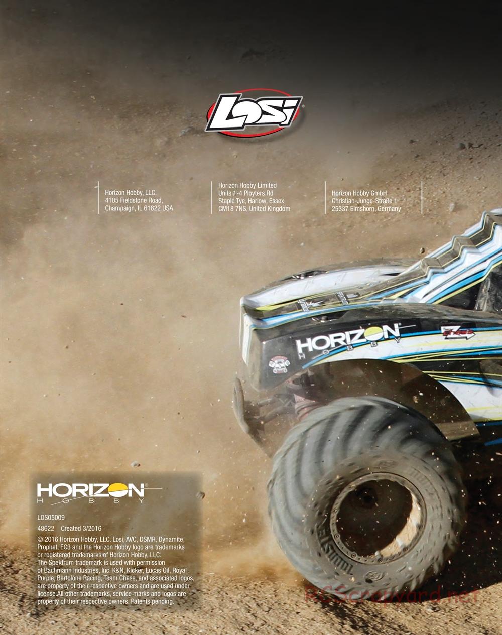 Team Losi - Monster Truck XL - Manual - Page 81