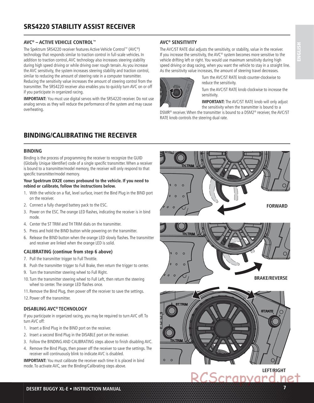 Team Losi - Desert Buggy XL-E - Manual - Page 7
