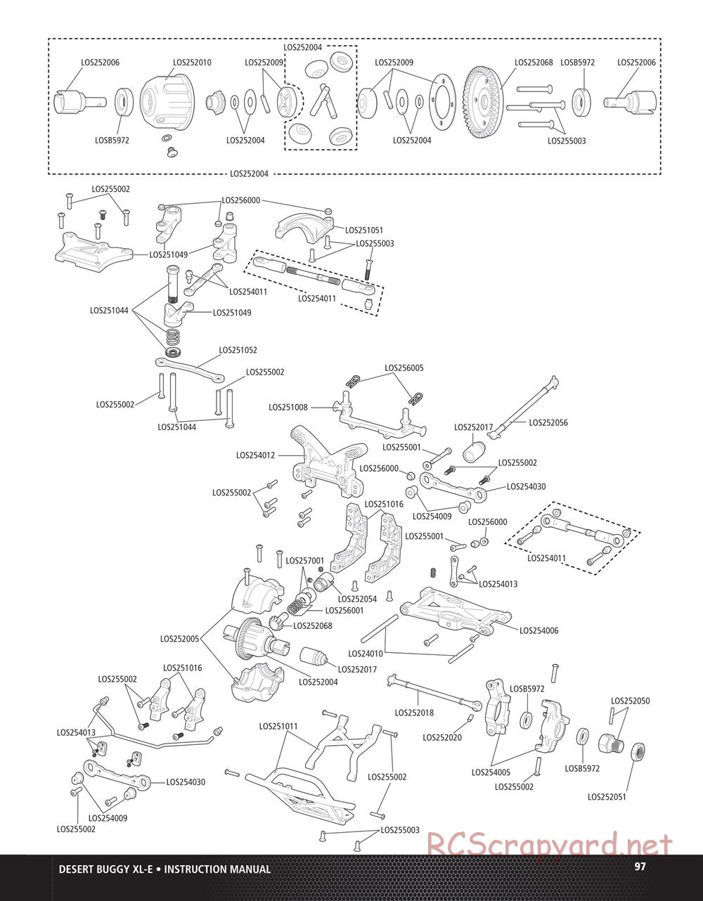 Team Losi - Desert Buggy XL-E - Manual - Page 31