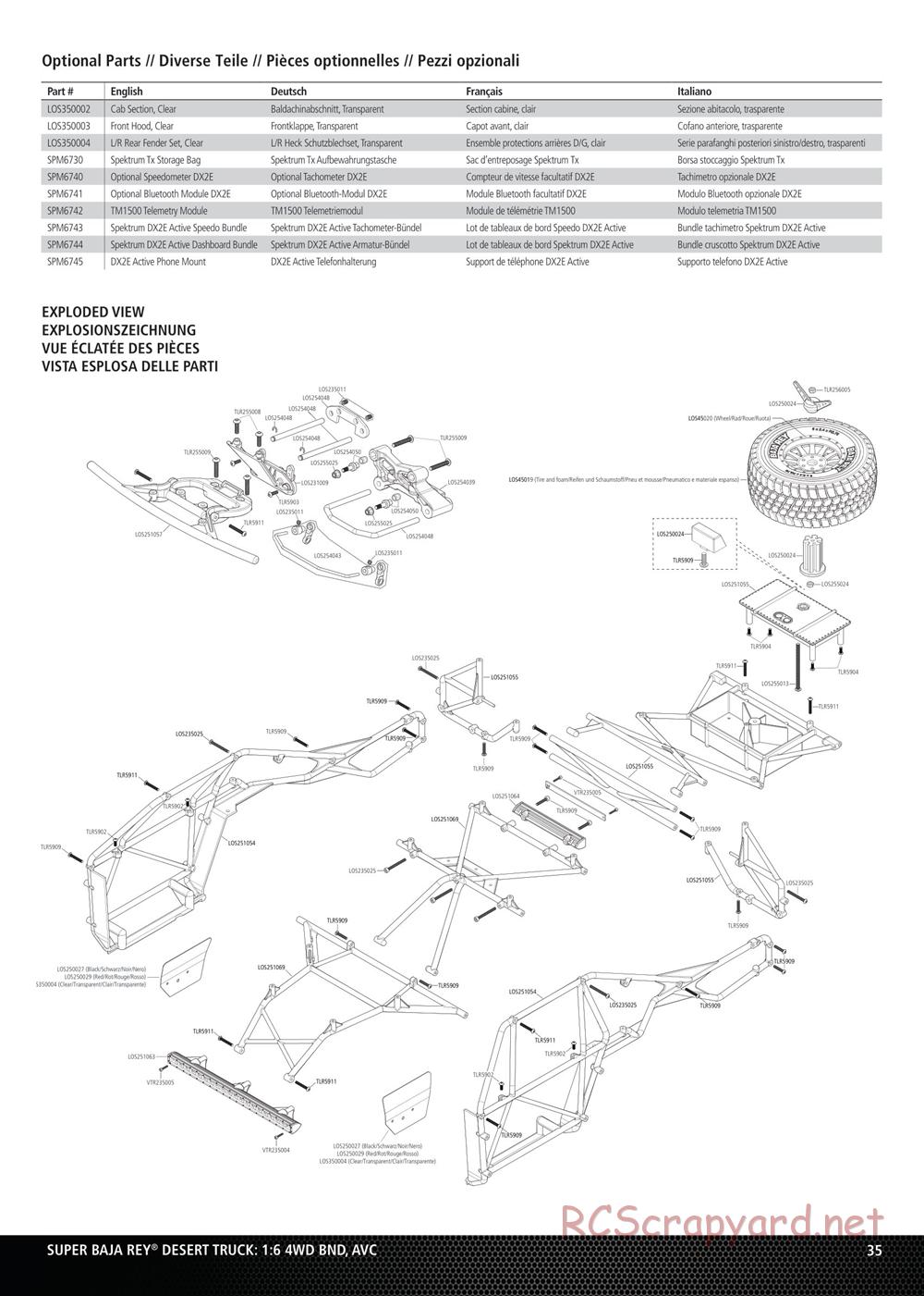 Team Losi - Super Rock Rey BND - Manual - Page 12