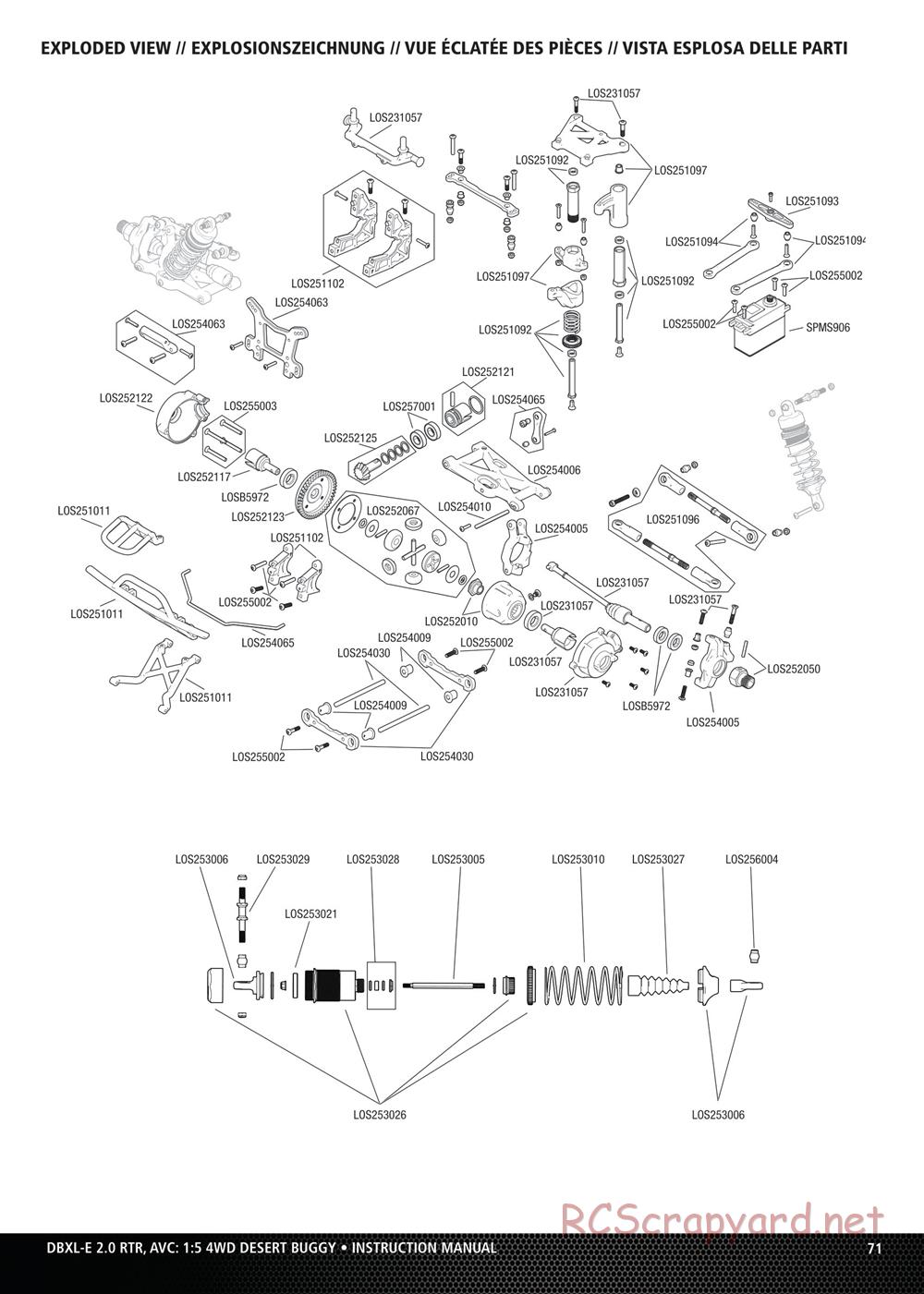 Team Losi - DBXL-E 2.0 - Manual - Page 23