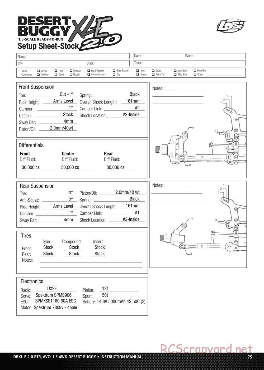 Team Losi - DBXL-E 2.0 - Manual - Page 27