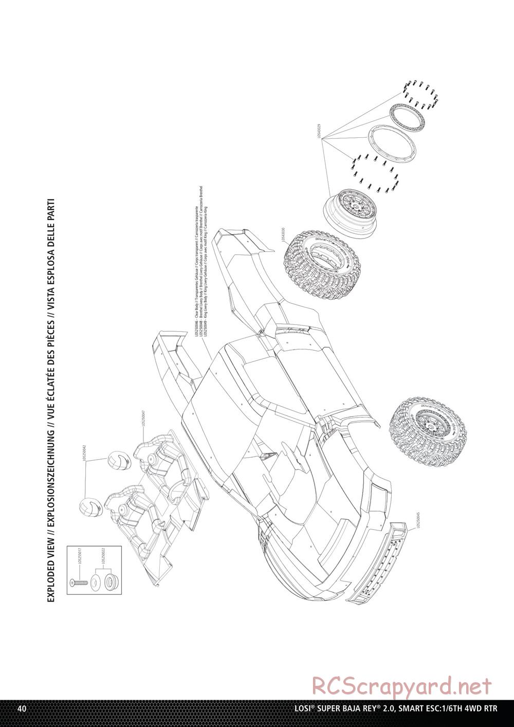 Team Losi - Super Baja Rey 2.0 Desert Truck - Manual - Page 14