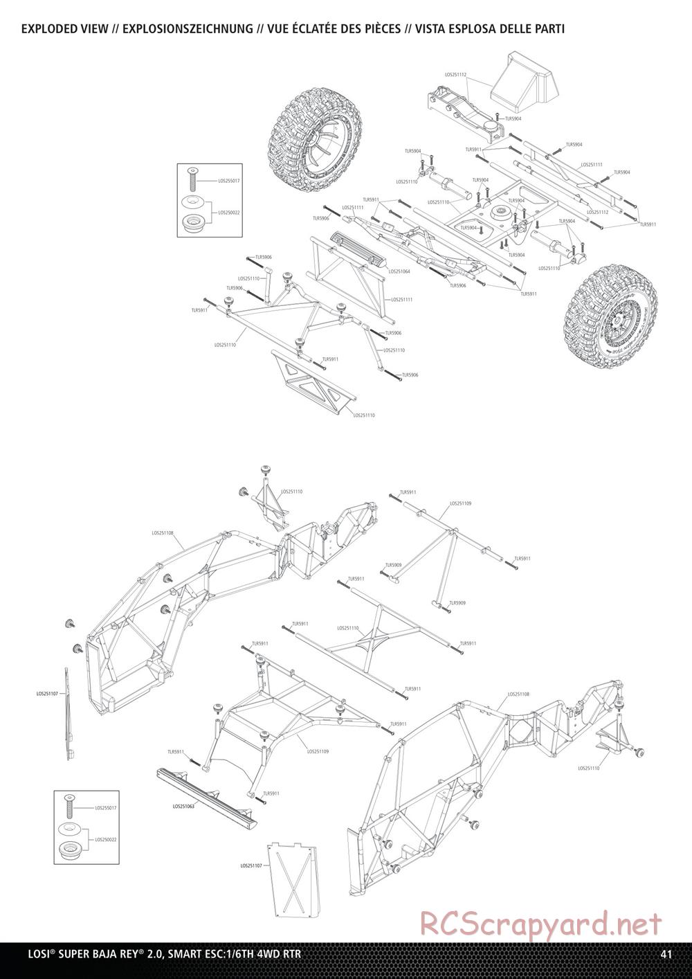 Team Losi - Super Baja Rey 2.0 Desert Truck - Manual - Page 15