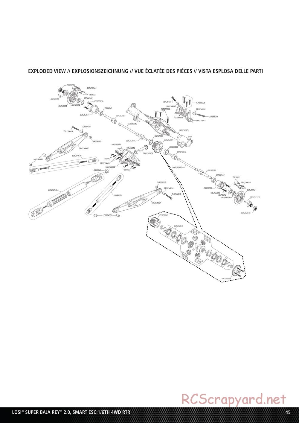 Team Losi - Super Baja Rey 2.0 Desert Truck - Manual - Page 19