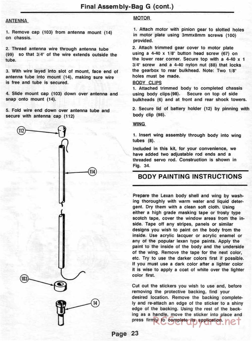 Team Losi - JRX2 - Manual - Page 26