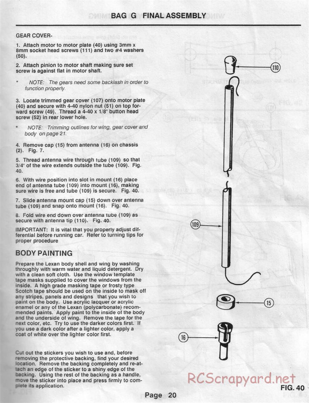Team Losi - JRX Pro - Manual - Page 23