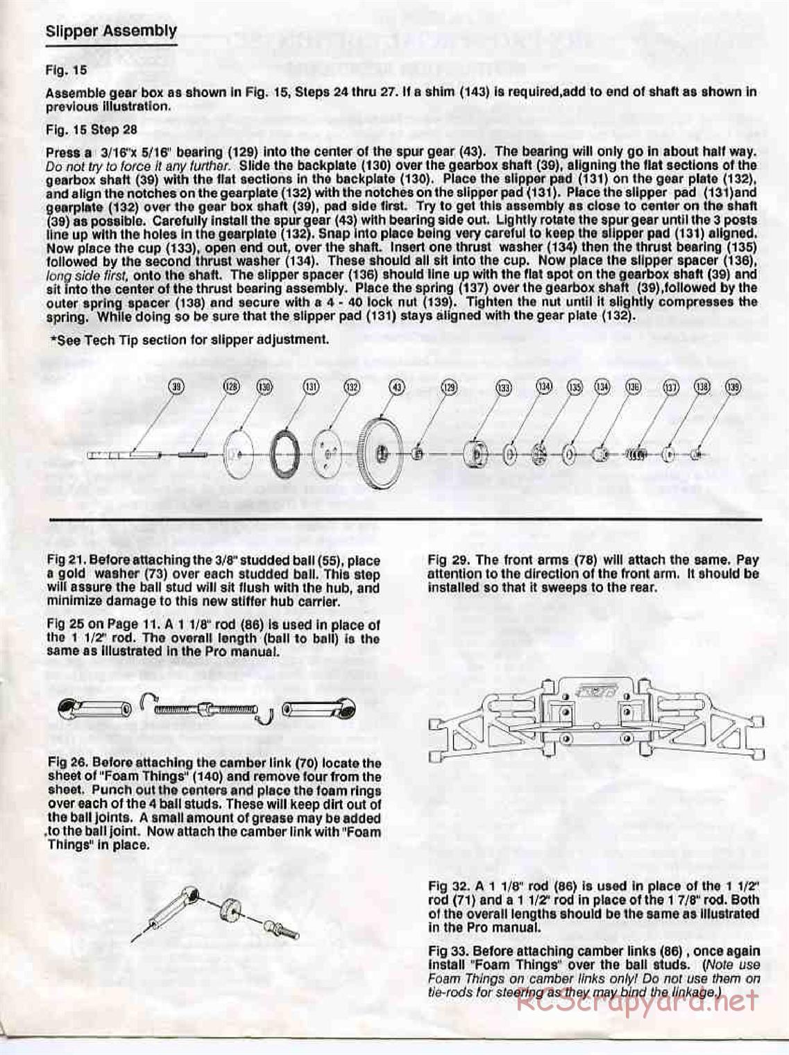 Team Losi - JRX Pro SE - Addendum - Page 2