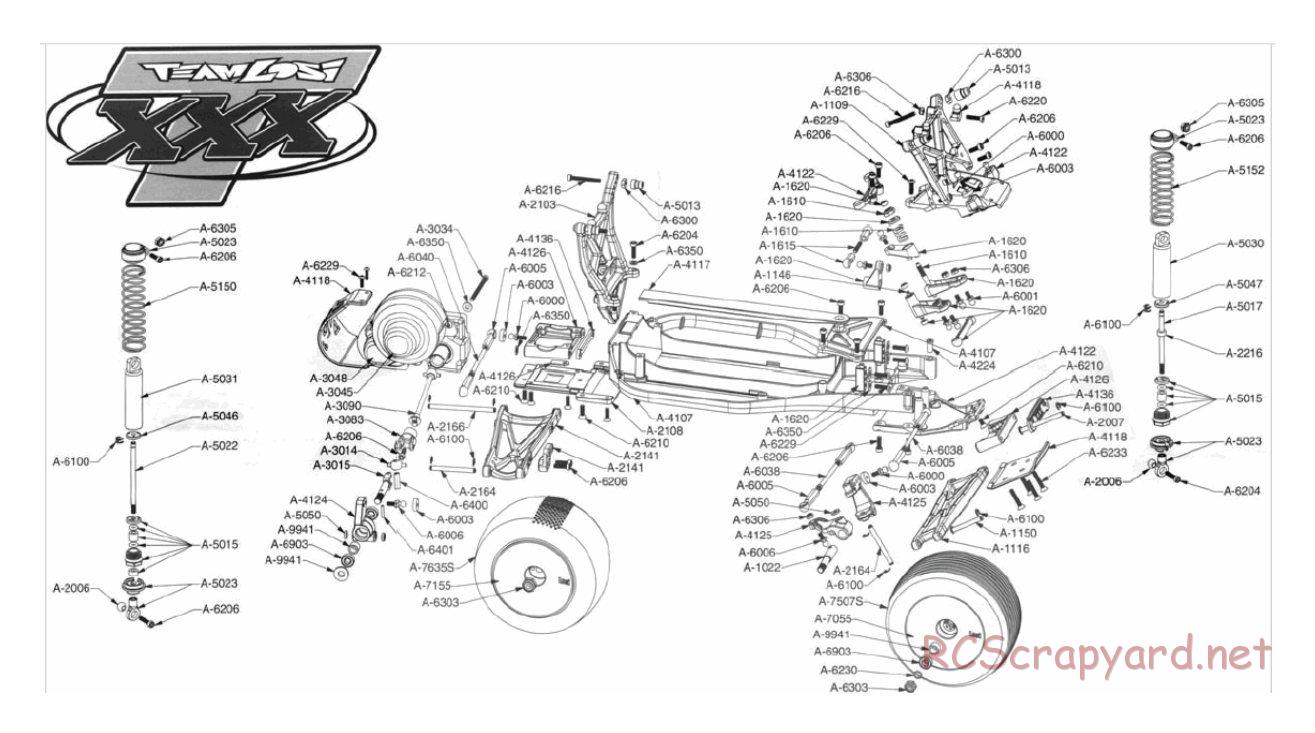 Team Losi - XXX-T Matt Francis Edition - Manual - Page 1