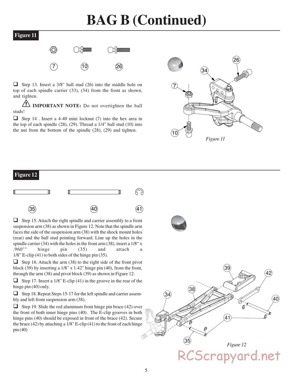 Team Losi - XXX-T Matt Francis Edition - Manual - Page 9